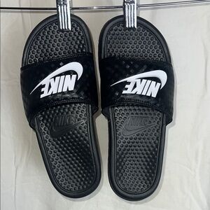 Nike Black Slide Sandals